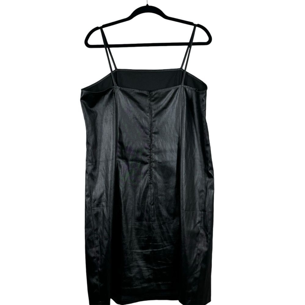 Vintage Candy Rocket Mini Dress Black Spaghetti Strap Y2K 90s Whimsygoth Size 2X - Picture 5 of 6